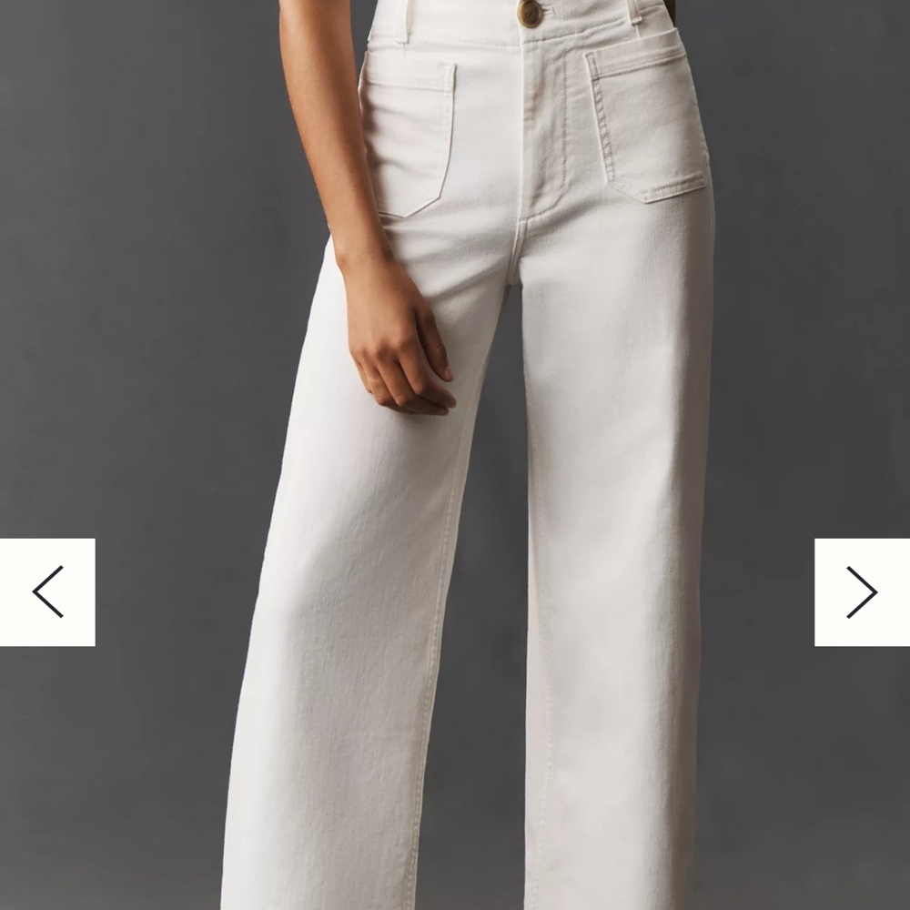 🤍Women's MaEve White Jeans🤍